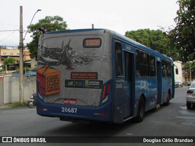 BH Leste Transportes > Nova Vista Transportes > TopBus Transportes 20687 na cidade de Belo Horizonte, Minas Gerais, Brasil, por Douglas Célio Brandao. ID da foto: 11965686.