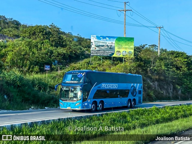 Auto Viação Progresso 6189 na cidade de Pombos, Pernambuco, Brasil, por Joalison Batista. ID da foto: 11965663.