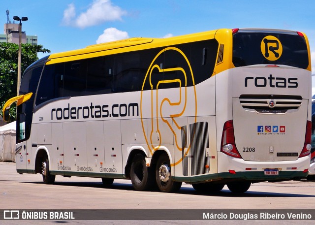 RodeRotas - Rotas de Viação do Triângulo 2208 na cidade de Goiânia, Goiás, Brasil, por Márcio Douglas Ribeiro Venino. ID da foto: 11966077.