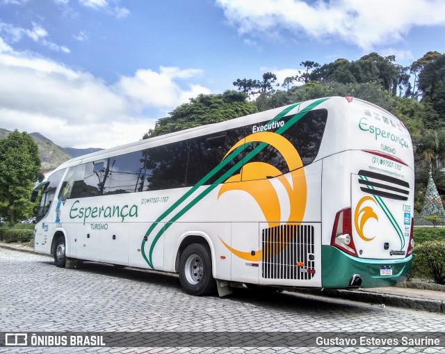 Esperança Turismo e Transporte 1305 na cidade de Petrópolis, Rio de Janeiro, Brasil, por Gustavo Esteves Saurine. ID da foto: 11966128.