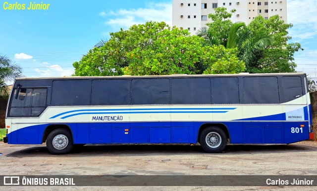 Metrobus 801 na cidade de Goiânia, Goiás, Brasil, por Carlos Júnior. ID da foto: 11964990.