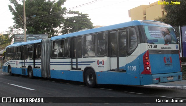 Metrobus 1109 na cidade de Trindade, Goiás, Brasil, por Carlos Júnior. ID da foto: 11965524.