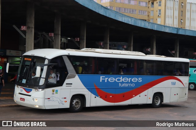 Expresso Frederes > Frederes Turismo 168 na cidade de Porto Alegre, Rio Grande do Sul, Brasil, por Rodrigo Matheus. ID da foto: 11965692.