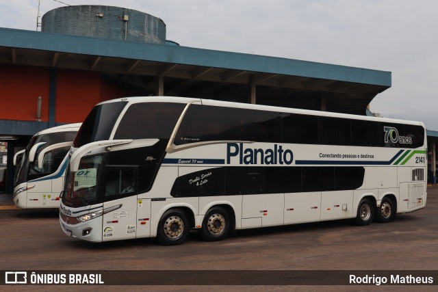Planalto Transportes 2141 na cidade de Porto Alegre, Rio Grande do Sul, Brasil, por Rodrigo Matheus. ID da foto: 11965321.