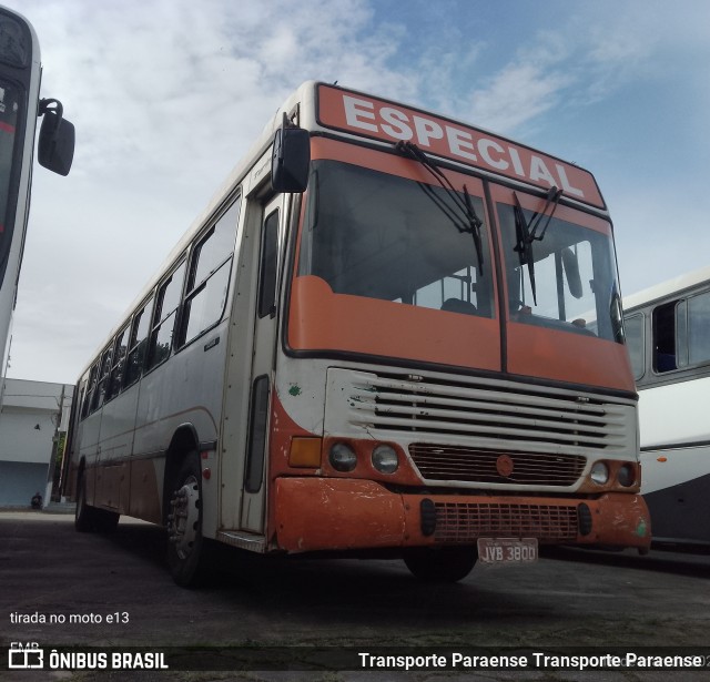 Ônibus Particulares JVB3800 na cidade de Belém, Pará, Brasil, por Transporte Paraense Transporte Paraense. ID da foto: 11965251.