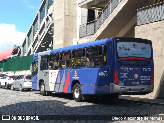 Radial Transporte Coletivo 41.673 na cidade de Poá, São Paulo, Brasil, por Diego Alexandre de Morais. ID da foto: 11964646.