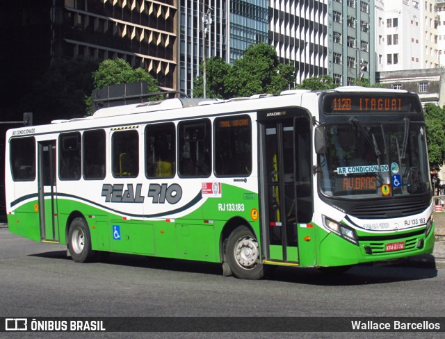 Expresso Real Rio RJ 133.182 na cidade de Rio de Janeiro, Rio de Janeiro, Brasil, por Wallace Barcellos. ID da foto: 11964391.