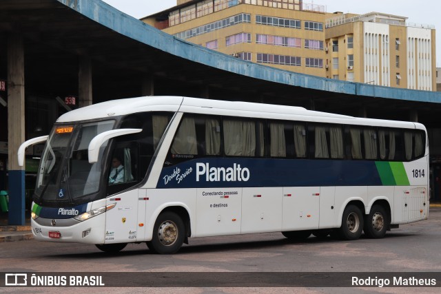 Planalto Transportes 1814 na cidade de Porto Alegre, Rio Grande do Sul, Brasil, por Rodrigo Matheus. ID da foto: 11965276.