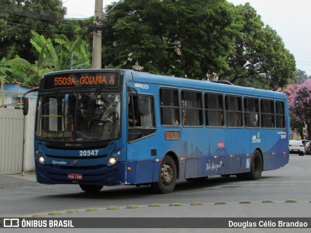 BH Leste Transportes > Nova Vista Transportes > TopBus Transportes 20547 na cidade de Belo Horizonte, Minas Gerais, Brasil, por Douglas Célio Brandao. ID da foto: 11965688.