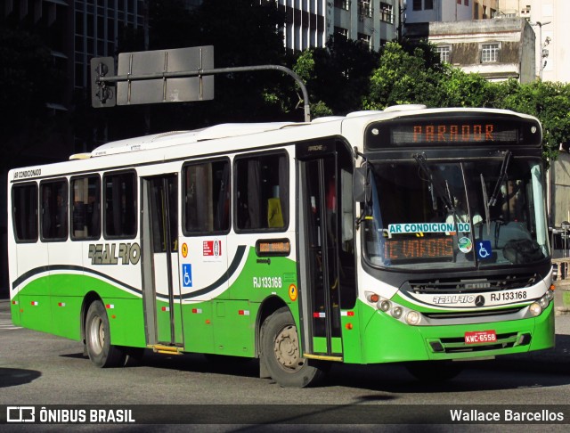 Expresso Real Rio RJ 133.168 na cidade de Rio de Janeiro, Rio de Janeiro, Brasil, por Wallace Barcellos. ID da foto: 11964389.