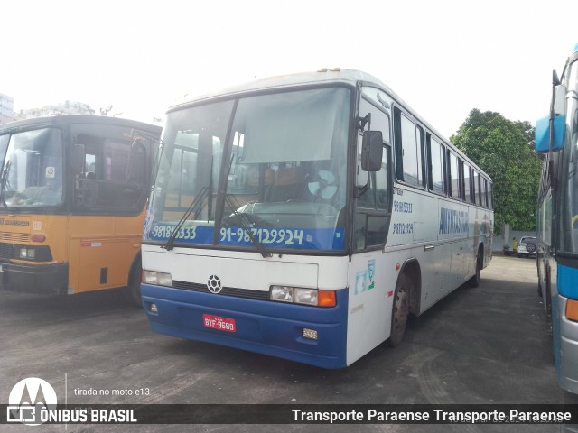 Amyntas Tur 9698 na cidade de Belém, Pará, Brasil, por Transporte Paraense Transporte Paraense. ID da foto: 11965234.