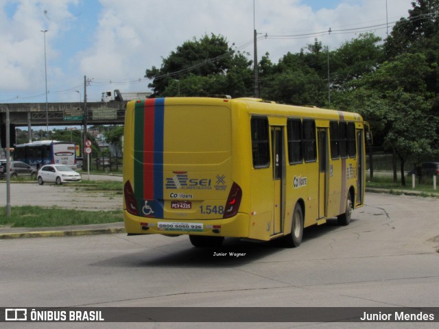 Itamaracá Transportes 1.548 na cidade de Paulista, Pernambuco, Brasil, por Junior Mendes. ID da foto: 11965598.