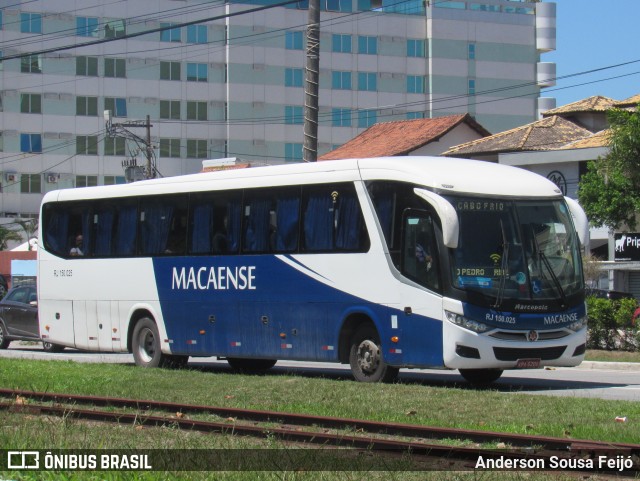 Rápido Macaense RJ 150.025 na cidade de Macaé, Rio de Janeiro, Brasil, por Anderson Sousa Feijó. ID da foto: 11965424.