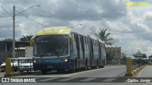 Metrobus 1027 na cidade de Goiânia, Goiás, Brasil, por Carlos Júnior. ID da foto: 11965502.
