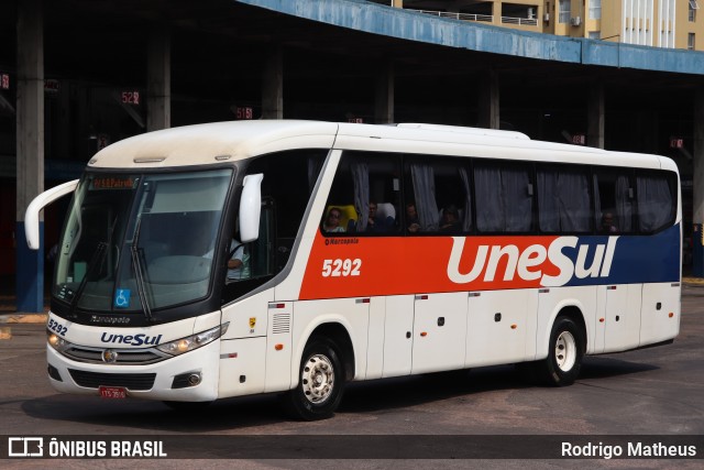 Unesul de Transportes 5292 na cidade de Porto Alegre, Rio Grande do Sul, Brasil, por Rodrigo Matheus. ID da foto: 11965208.