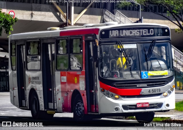 Allibus Transportes 4 5019 na cidade de São Paulo, São Paulo, Brasil, por Iran Lima da Silva. ID da foto: 11964964.