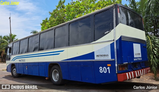 Metrobus 801 na cidade de Goiânia, Goiás, Brasil, por Carlos Júnior. ID da foto: 11965000.