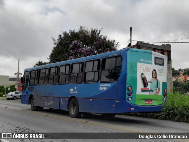 BH Leste Transportes > Nova Vista Transportes > TopBus Transportes 40424 na cidade de Belo Horizonte, Minas Gerais, Brasil, por Douglas Célio Brandao. ID da foto: 11967222.