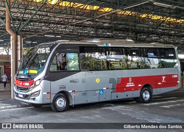 Allibus Transportes 4 5066 na cidade de São Paulo, São Paulo, Brasil, por Gilberto Mendes dos Santos. ID da foto: 11966175.