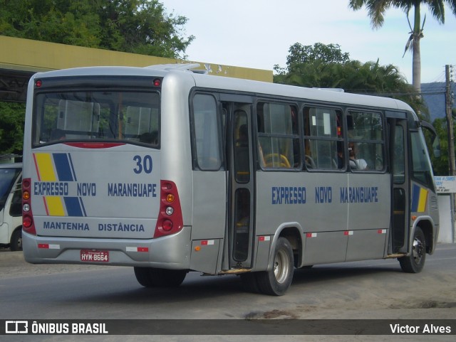 Expresso Novo Maranguape Transportes e Turismo 30 na cidade de Maranguape, Ceará, Brasil, por Victor Alves. ID da foto: 11968327.