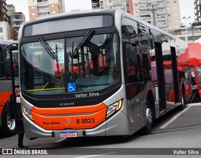 TRANSPPASS - Transporte de Passageiros 8 0023 na cidade de Barueri, São Paulo, Brasil, por Valter Silva. ID da foto: 11967172.