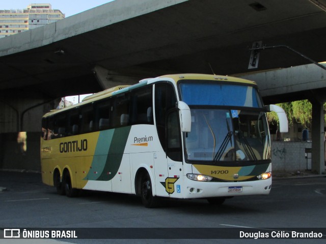 Empresa Gontijo de Transportes 14700 na cidade de Belo Horizonte, Minas Gerais, Brasil, por Douglas Célio Brandao. ID da foto: 11968359.