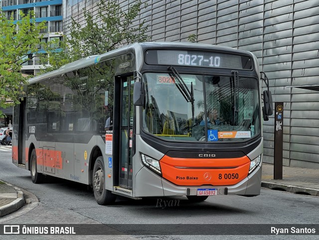TRANSPPASS - Transporte de Passageiros 8 0050 na cidade de São Paulo, São Paulo, Brasil, por Ryan Santos. ID da foto: 11966458.
