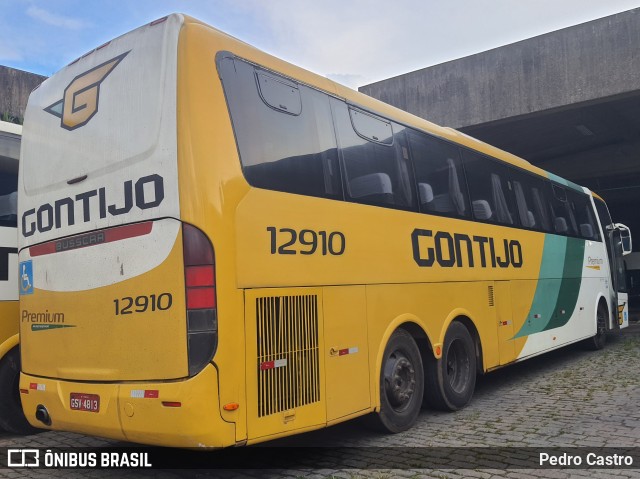 Empresa Gontijo de Transportes 12910 na cidade de Belo Horizonte, Minas Gerais, Brasil, por Pedro Castro. ID da foto: 11967399.