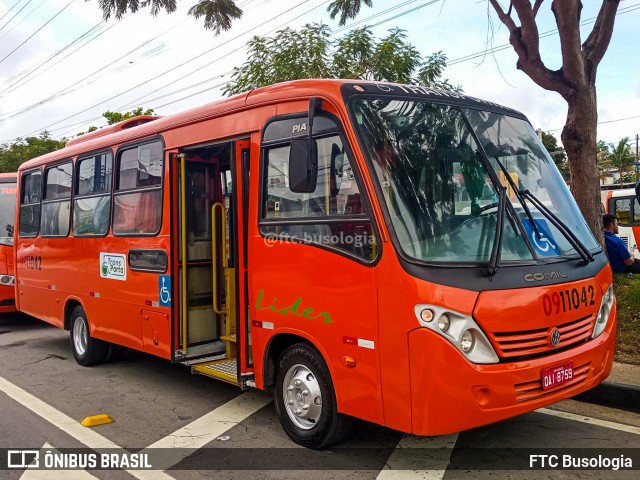 Auto Ônibus Líder 0911042 na cidade de Manaus, Amazonas, Brasil, por FTC Busologia. ID da foto: 11966620.
