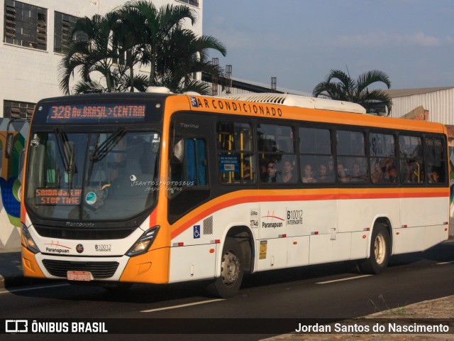 Transportes Paranapuan B10012 na cidade de Rio de Janeiro, Rio de Janeiro, Brasil, por Jordan Santos do Nascimento. ID da foto: 11967450.