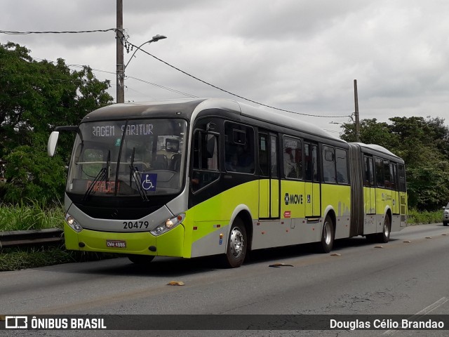 SM Transportes 20479 na cidade de Belo Horizonte, Minas Gerais, Brasil, por Douglas Célio Brandao. ID da foto: 11967244.