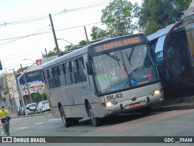 Araucária Transportes Coletivos 19L43 na cidade de Curitiba, Paraná, Brasil, por GDC __39AM. ID da foto: 11966493.