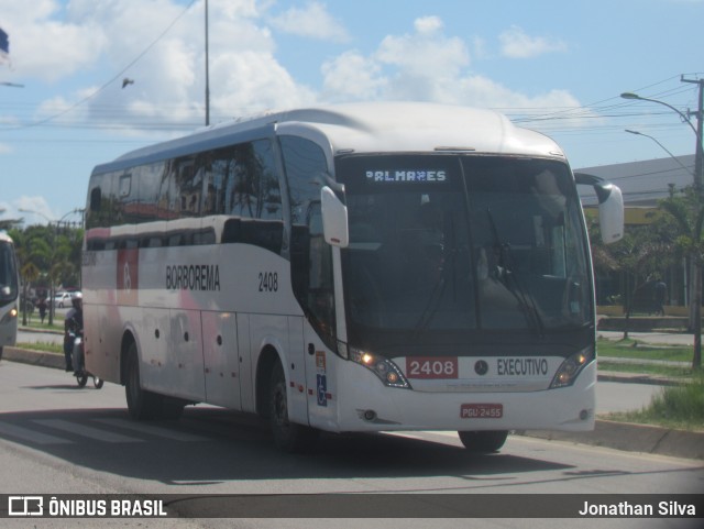 Borborema Imperial Transportes 2408 na cidade de Cabo de Santo Agostinho, Pernambuco, Brasil, por Jonathan Silva. ID da foto: 11967083.