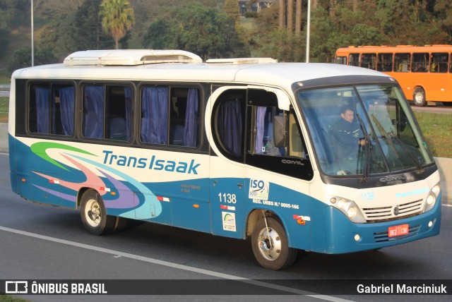 Trans Isaak Turismo 1138 na cidade de Curitiba, Paraná, Brasil, por Gabriel Marciniuk. ID da foto: 11967932.