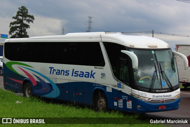 Trans Isaak Turismo 1272 na cidade de Curitiba, Paraná, Brasil, por Gabriel Marciniuk. ID da foto: 11967956.
