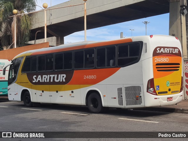 Saritur - Santa Rita Transporte Urbano e Rodoviário 24880 na cidade de Belo Horizonte, Minas Gerais, Brasil, por Pedro Castro. ID da foto: 11967473.