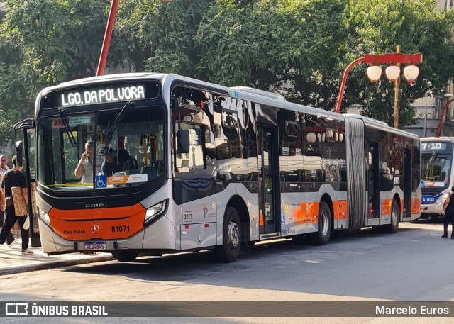 TRANSPPASS - Transporte de Passageiros 8 1071 na cidade de São Paulo, São Paulo, Brasil, por Marcelo Euros. ID da foto: 11967586.