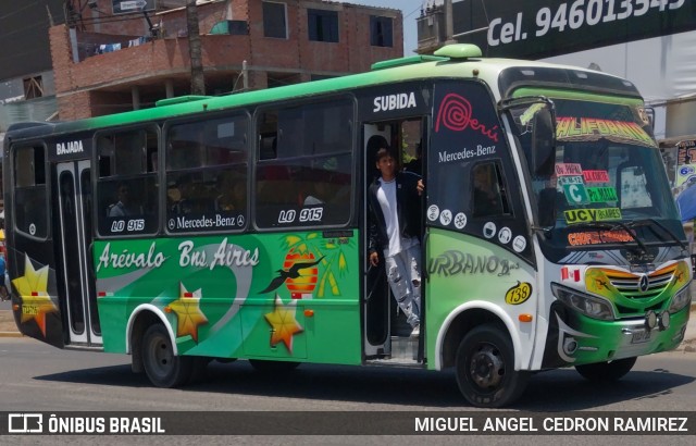 Empresa de Transportes Nuevo California S.A 138 na cidade de Trujillo, Trujillo, La Libertad, Peru, por MIGUEL ANGEL CEDRON RAMIREZ. ID da foto: 11966410.
