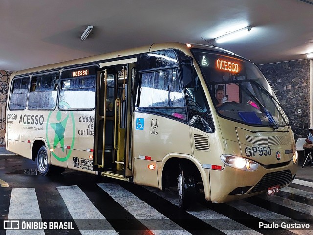 Viação Cidade Sorriso GP950 na cidade de Curitiba, Paraná, Brasil, por Paulo Gustavo. ID da foto: 11968876.