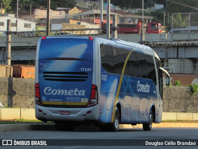 Viação Cometa 17227 na cidade de Belo Horizonte, Minas Gerais, Brasil, por Douglas Célio Brandao. ID da foto: 11967254.