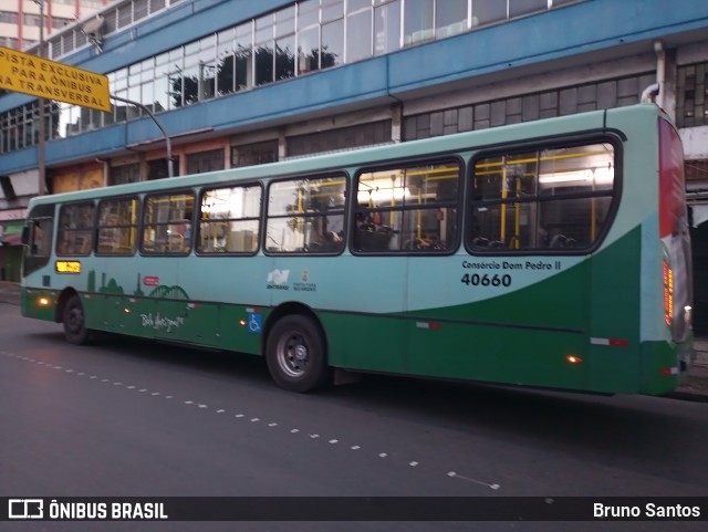 Urca Auto Ônibus 40660 na cidade de Belo Horizonte, Minas Gerais, Brasil, por Bruno Santos. ID da foto: 11968309.