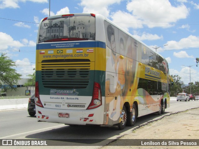MP Viagens 1063 na cidade de Caruaru, Pernambuco, Brasil, por Lenilson da Silva Pessoa. ID da foto: 11968659.