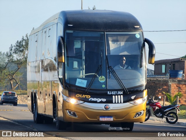 Ouro Negro Transportes e Turismo 5300 na cidade de São João da Barra, Rio de Janeiro, Brasil, por Erik Ferreira. ID da foto: 11966623.