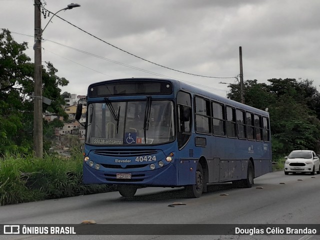BH Leste Transportes > Nova Vista Transportes > TopBus Transportes 40424 na cidade de Belo Horizonte, Minas Gerais, Brasil, por Douglas Célio Brandao. ID da foto: 11967215.