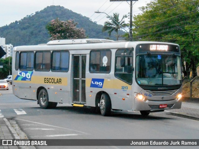 LDO Viagens e Turismo 2213 na cidade de Indaial, Santa Catarina, Brasil, por Jonatan Eduardo Jurk Ramos. ID da foto: 11967899.