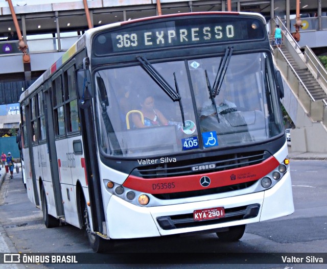 Transportes Campo Grande D53585 na cidade de Rio de Janeiro, Rio de Janeiro, Brasil, por Valter Silva. ID da foto: 11966904.