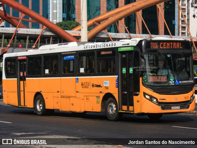 Real Auto Ônibus A41358 na cidade de Rio de Janeiro, Rio de Janeiro, Brasil, por Jordan Santos do Nascimento. ID da foto: 11967171.