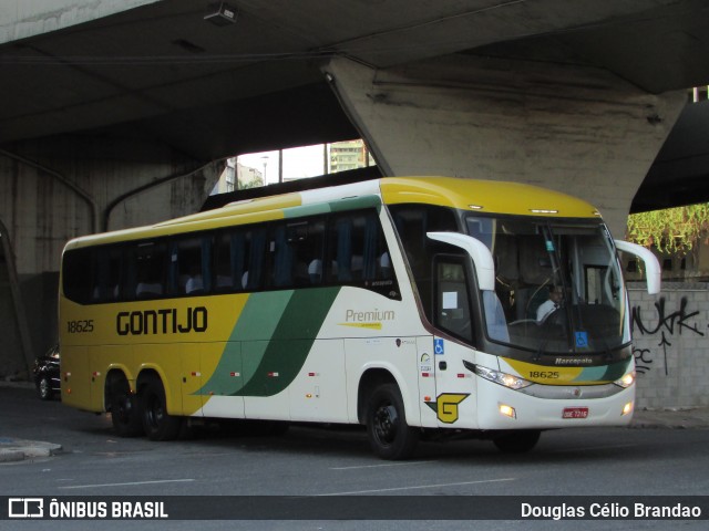 Empresa Gontijo de Transportes 18625 na cidade de Belo Horizonte, Minas Gerais, Brasil, por Douglas Célio Brandao. ID da foto: 11967271.