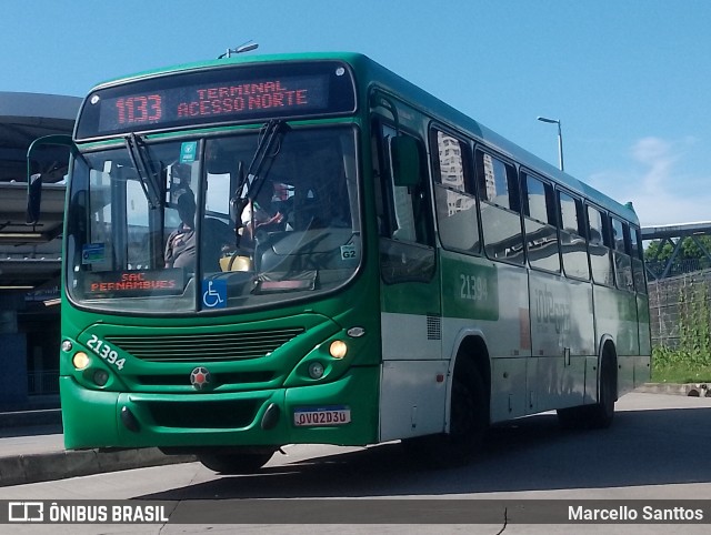 OT Trans - Ótima Salvador Transportes 21394 na cidade de Salvador, Bahia, Brasil, por Marcello Santtos. ID da foto: 11967516.
