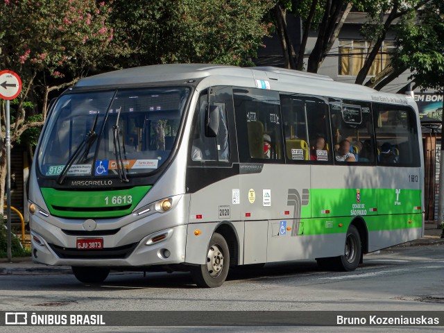 Transcooper > Norte Buss 1 6613 na cidade de São Paulo, São Paulo, Brasil, por Bruno Kozeniauskas. ID da foto: 11969545.